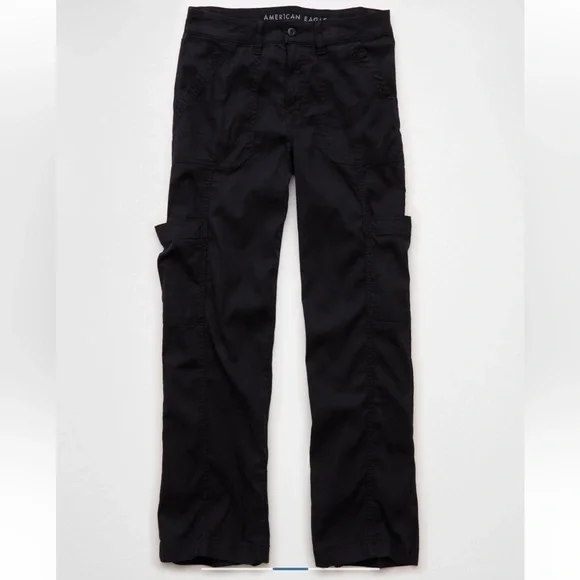 American Eagle Stretch High-Rise Utility Stovepipe Pant - Picture 3 of 7